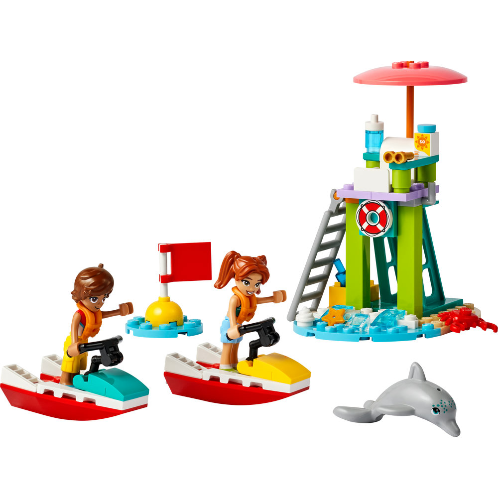LEGO Friends Beach Water Scooter Lifeguard Toy 42623 - Image 2