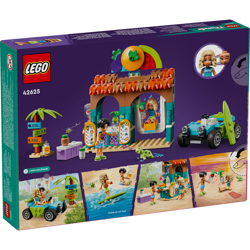 LEGO Friends Beach Smoothie Stand, Play Food Set 42625 - Image 8
