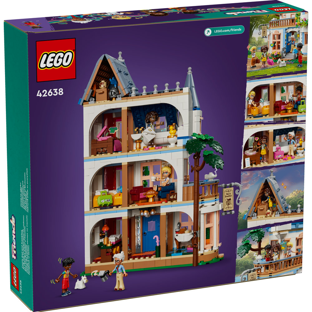 LEGO Friends Castle Bed and Breakfast Hotel Playset 42638 - Image 8