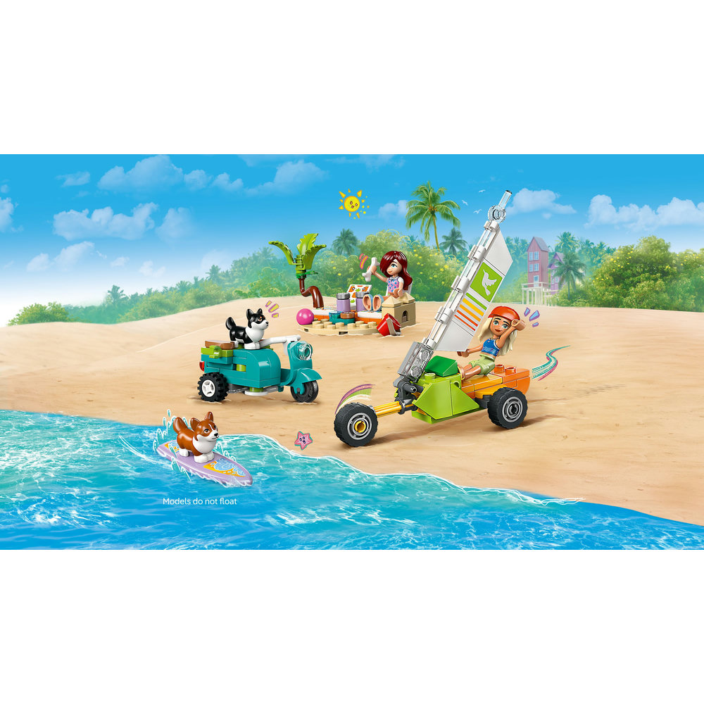 LEGO Friends Surfing Dogs and Scooter Adventure Building Toy 42641 - Image 3