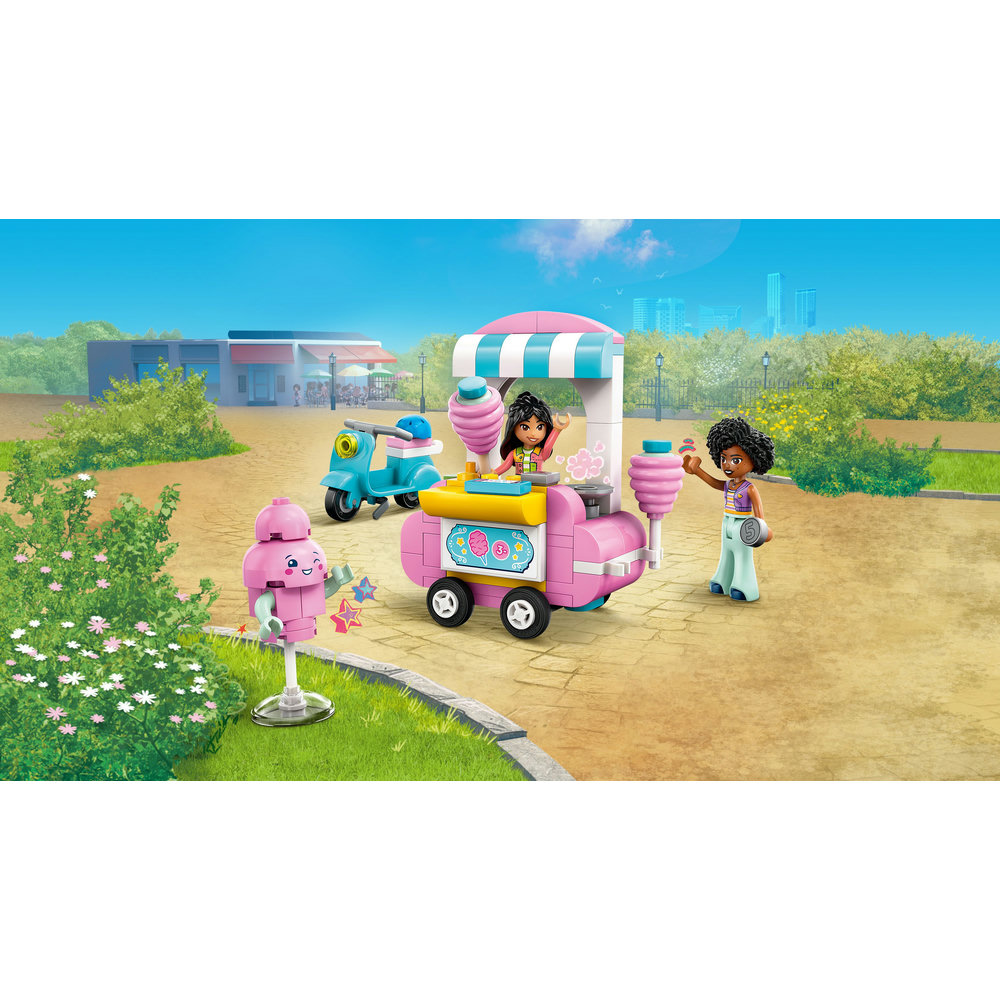 LEGO Friends Candyfloss Stand and Scooter Toy Pretend-Play Set 42643 - Image 3