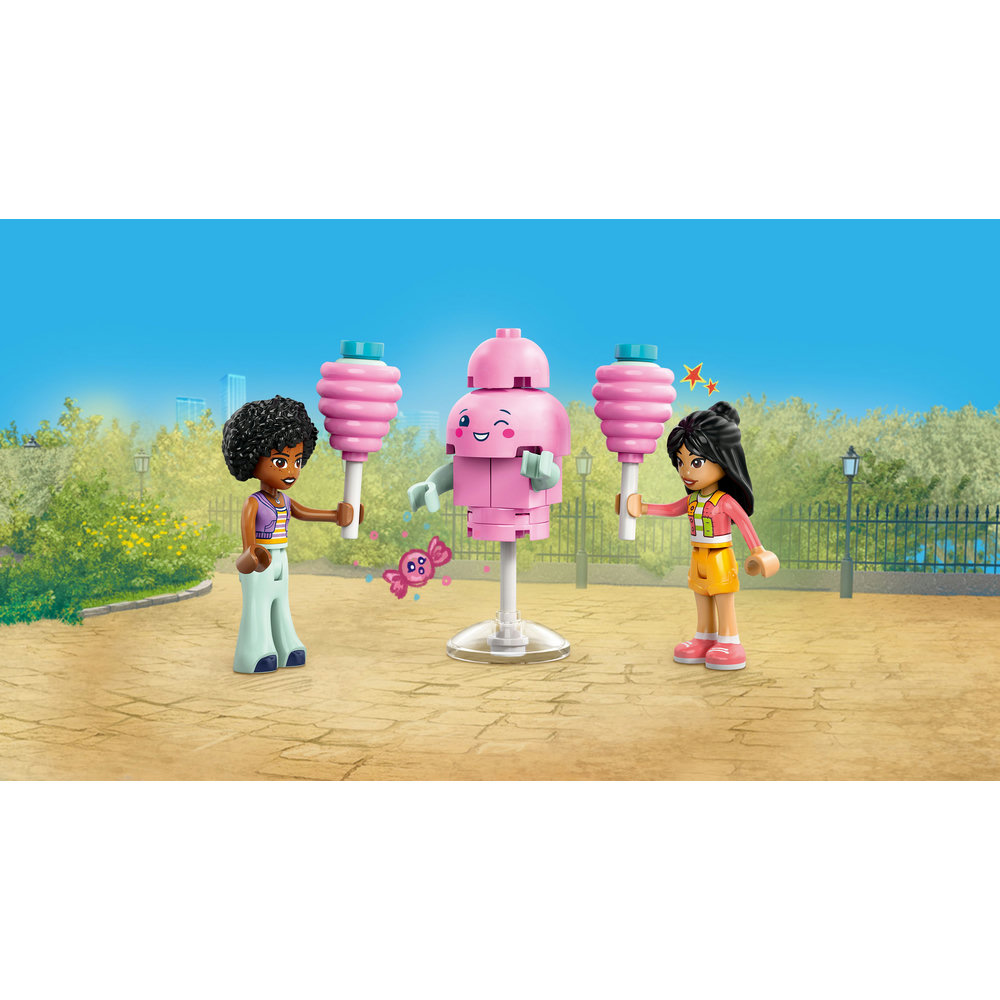LEGO Friends Candyfloss Stand and Scooter Toy Pretend-Play Set 42643 - Image 4