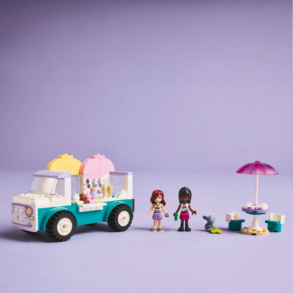 LEGO Friends Heartlake City Ice Cream Van Pretend-Play Building Kit 42644 - Image 12