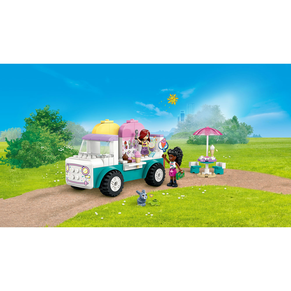 LEGO Friends Heartlake City Ice Cream Van Pretend-Play Building Kit 42644 - Image 3