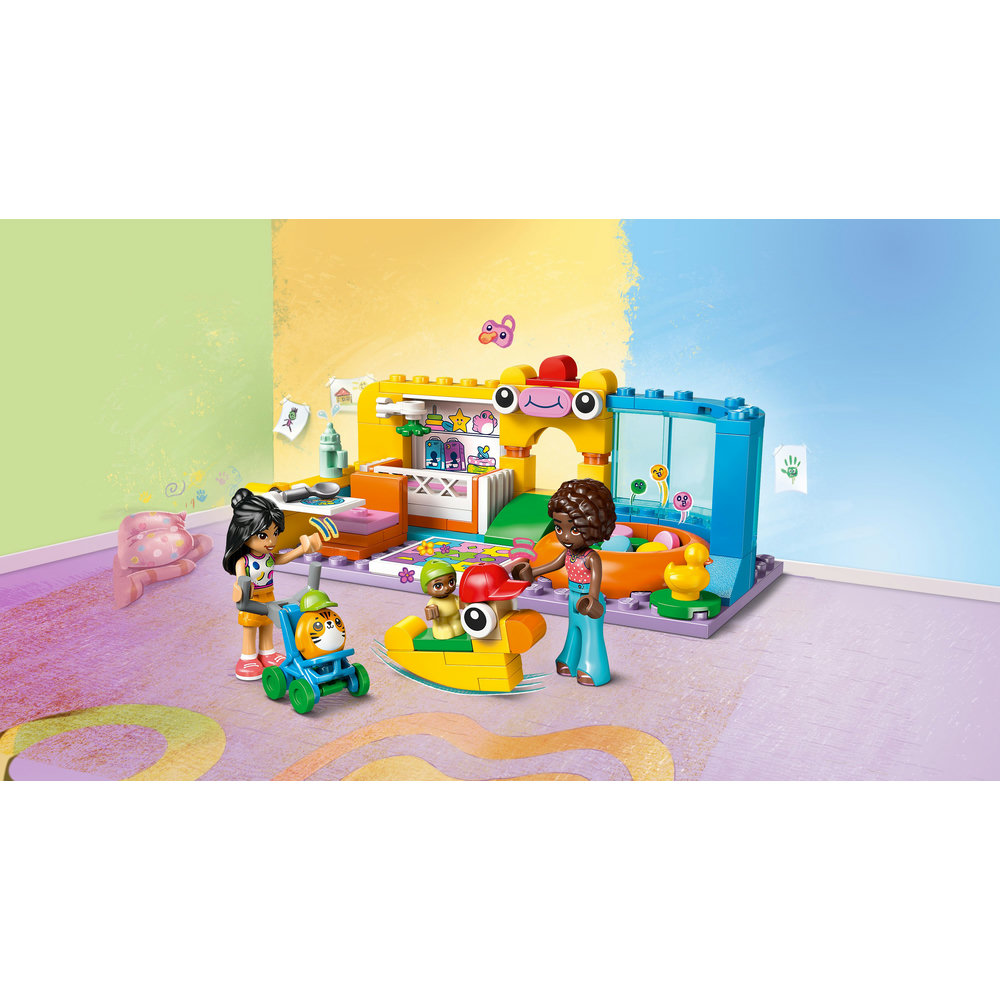 LEGO Friends Aliya’s Baby Sister’s Playroom Pretend-Play Building Kit 42645 - Image 3