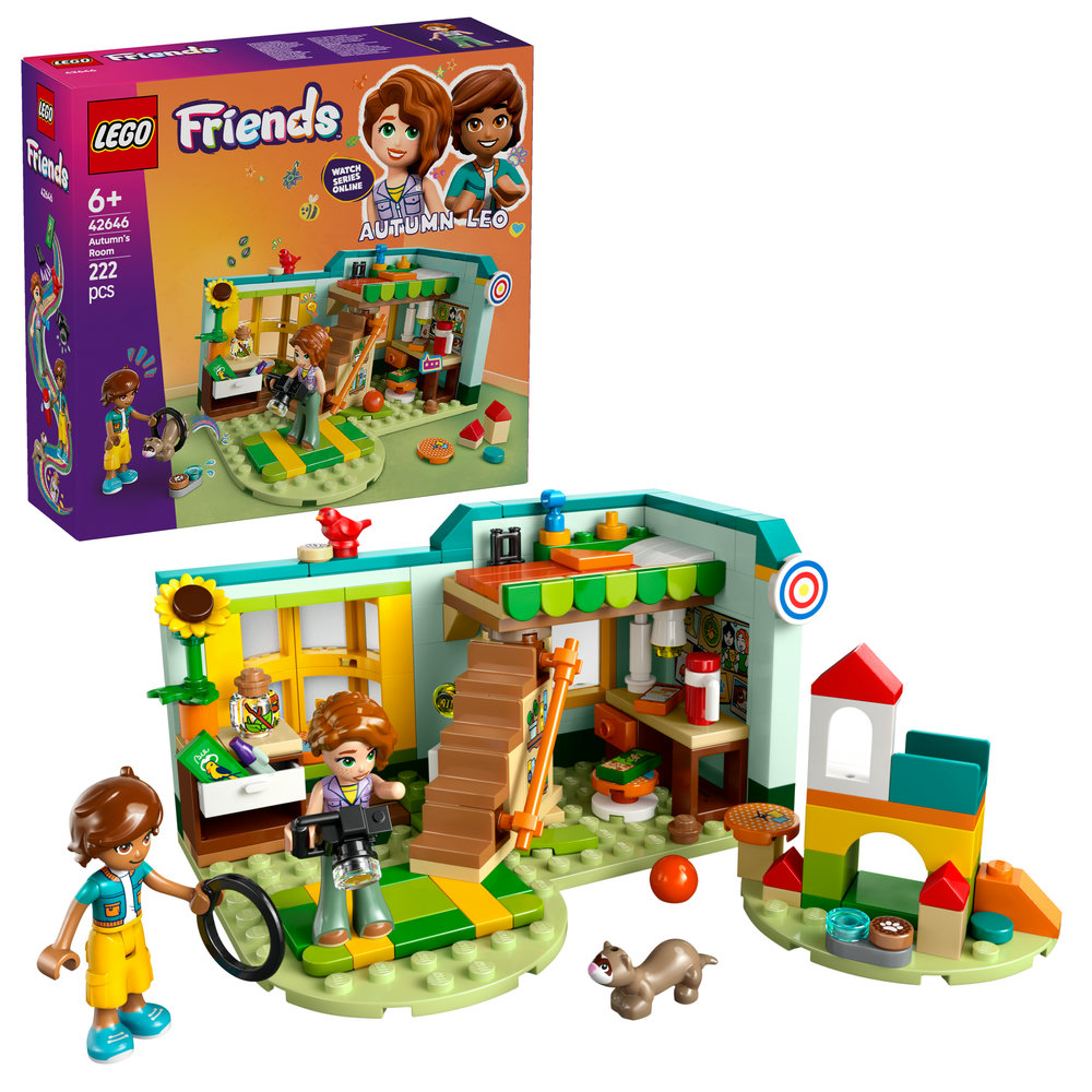 LEGO Friends Autumn’s Room Pretend-Play Toy Building Set 42646 - Image 1