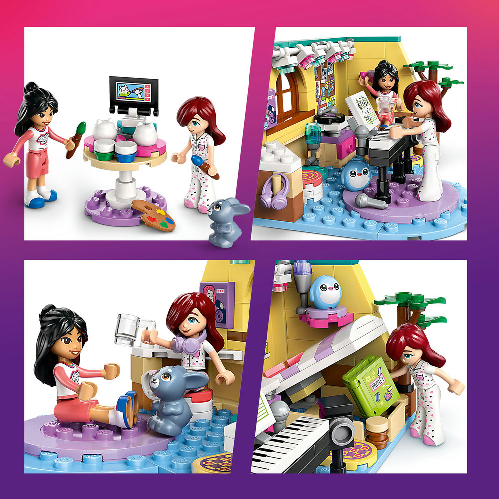 LEGO Friends Paisley’s Room Pretend Play Bedroom Playset 42647 - Image 10