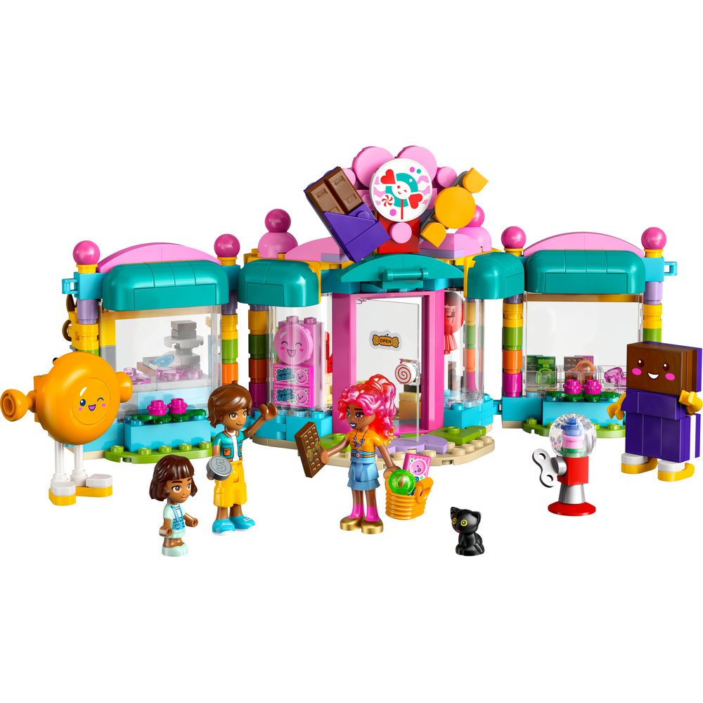 LEGO Friends Heartlake City Sweet Shop Pretend-Play Set, Role-Play Toy 42649 - Image 2