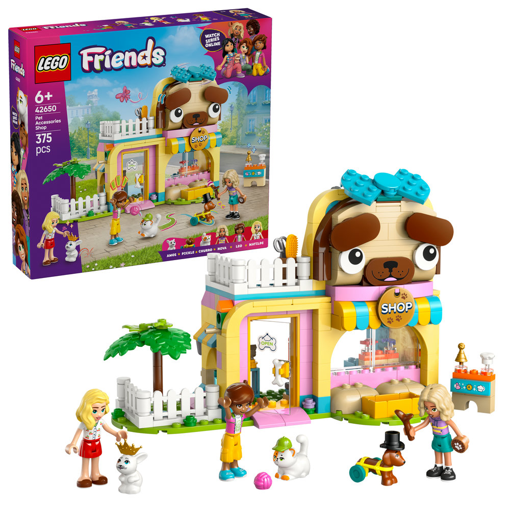 LEGO Friends Pet Accessories Shop Toy Building Playset 42650 - Image 1