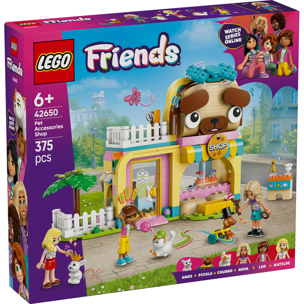 LEGO Friends Pet Accessories Shop Toy Building Playset 42650 - Image 8