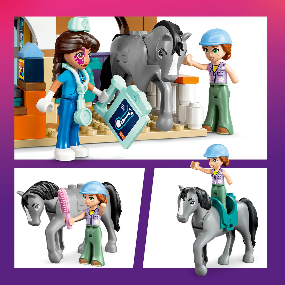 LEGO Friends Horse and Pet Vet Clinic Pretend-Play Toy 42651 - Image 10