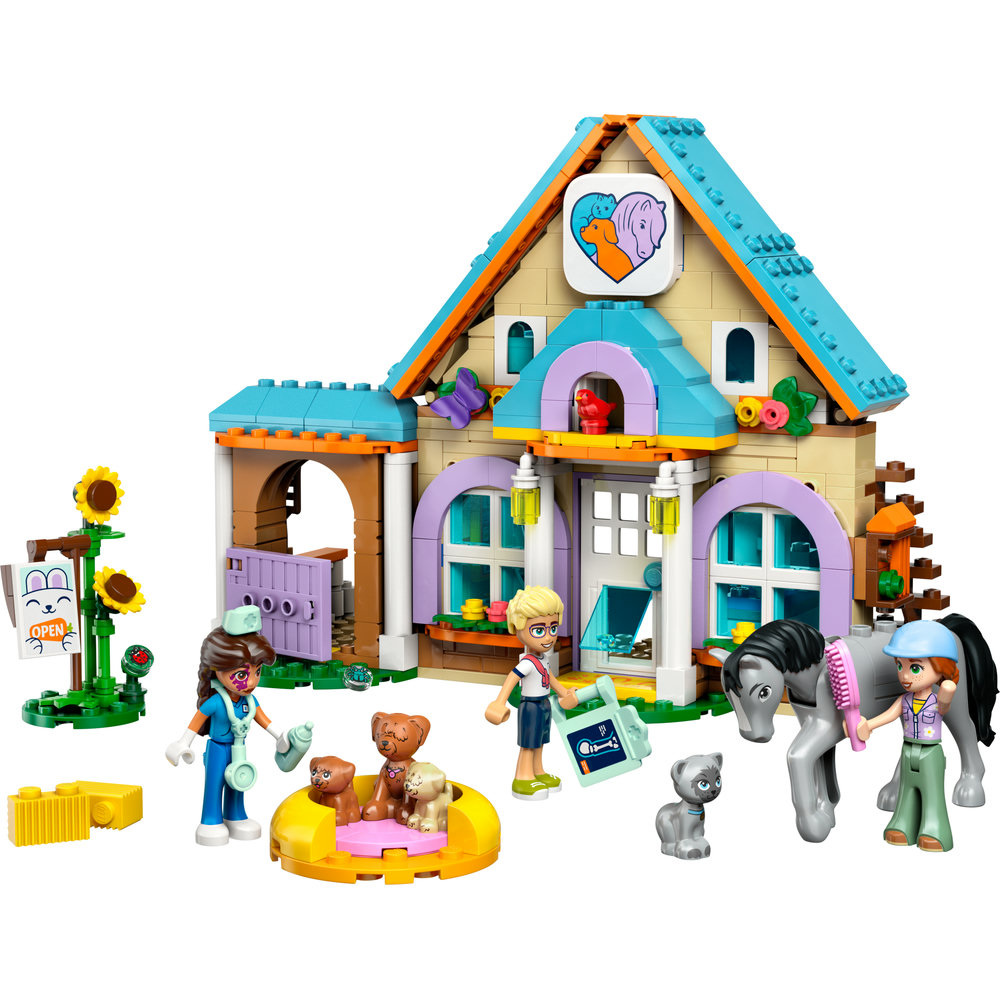 LEGO Friends Horse and Pet Vet Clinic Pretend-Play Toy 42651 - Image 2