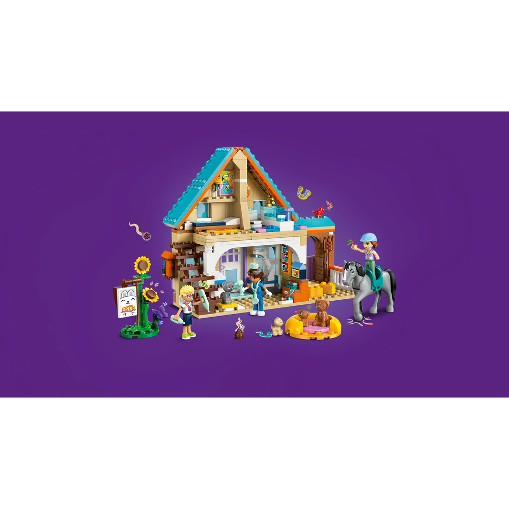 LEGO Friends Horse and Pet Vet Clinic Pretend-Play Toy 42651 - Image 4