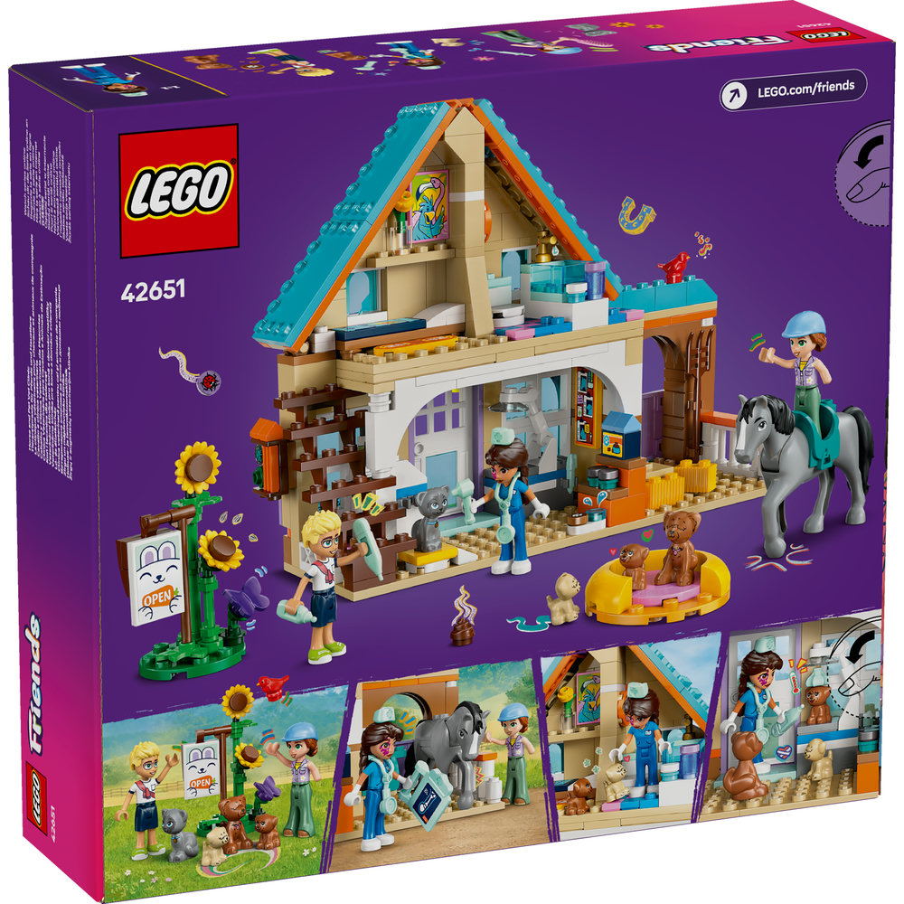 LEGO Friends Horse and Pet Vet Clinic Pretend-Play Toy 42651 - Image 9