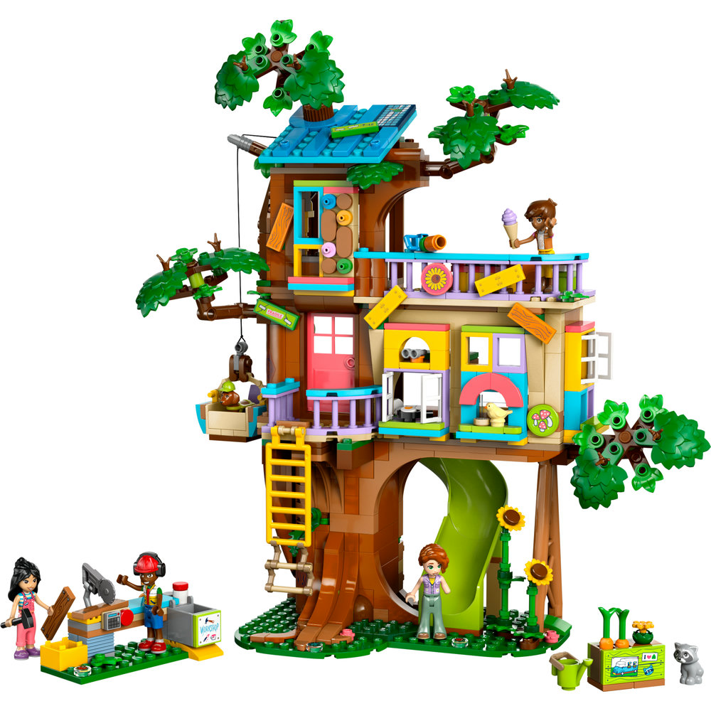 LEGO Friends Friendship Tree House Hangout Building Kit for Pretend Play 42652 - Image 2