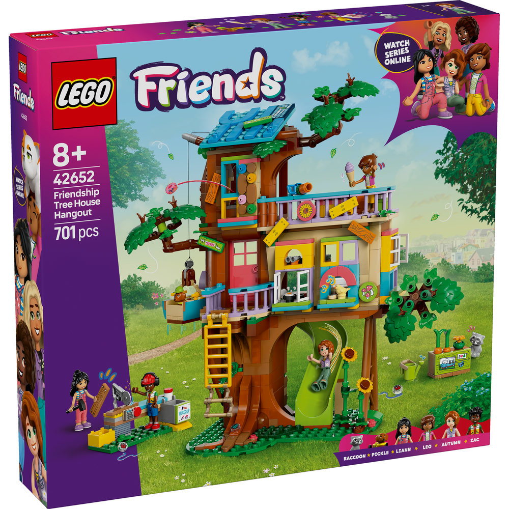 LEGO Friends Friendship Tree House Hangout Building Kit for Pretend Play 42652 - Image 8