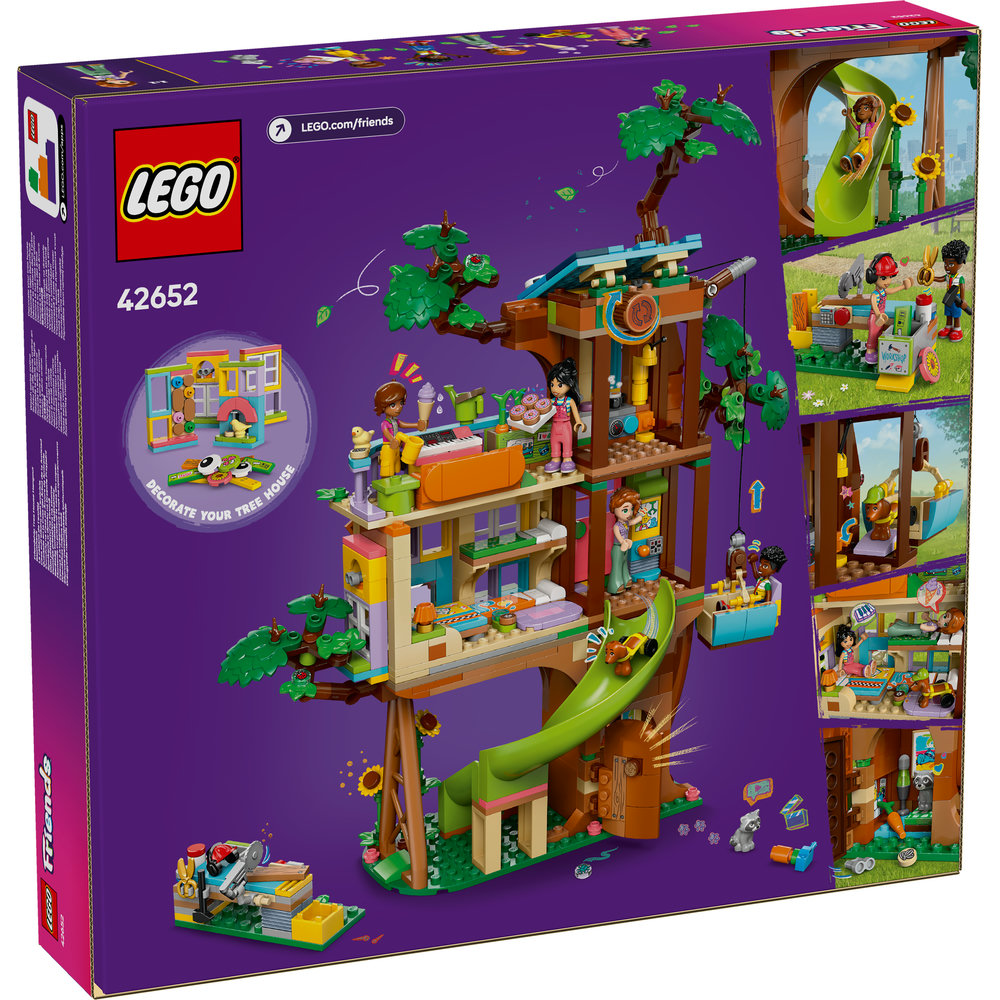 LEGO Friends Friendship Tree House Hangout Building Kit for Pretend Play 42652 - Image 9