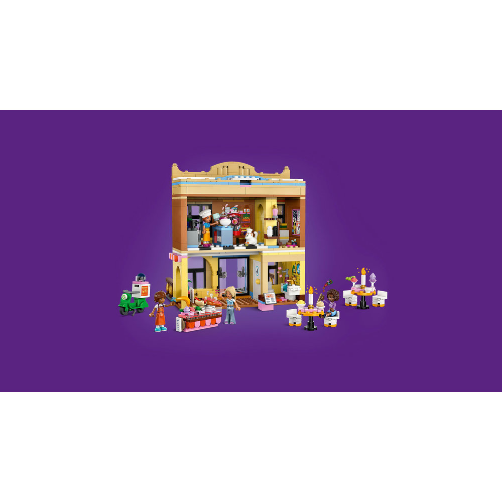 LEGO Friends Restaurant and Cooking School Pretend-Play Role-Play Toy 42655 - Image 4
