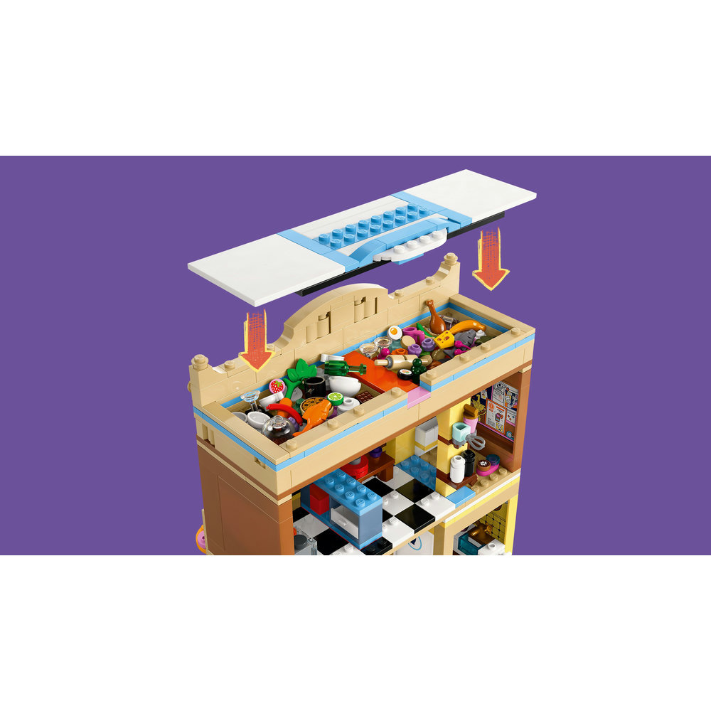 LEGO Friends Restaurant and Cooking School Pretend-Play Role-Play Toy 42655 - Image 5