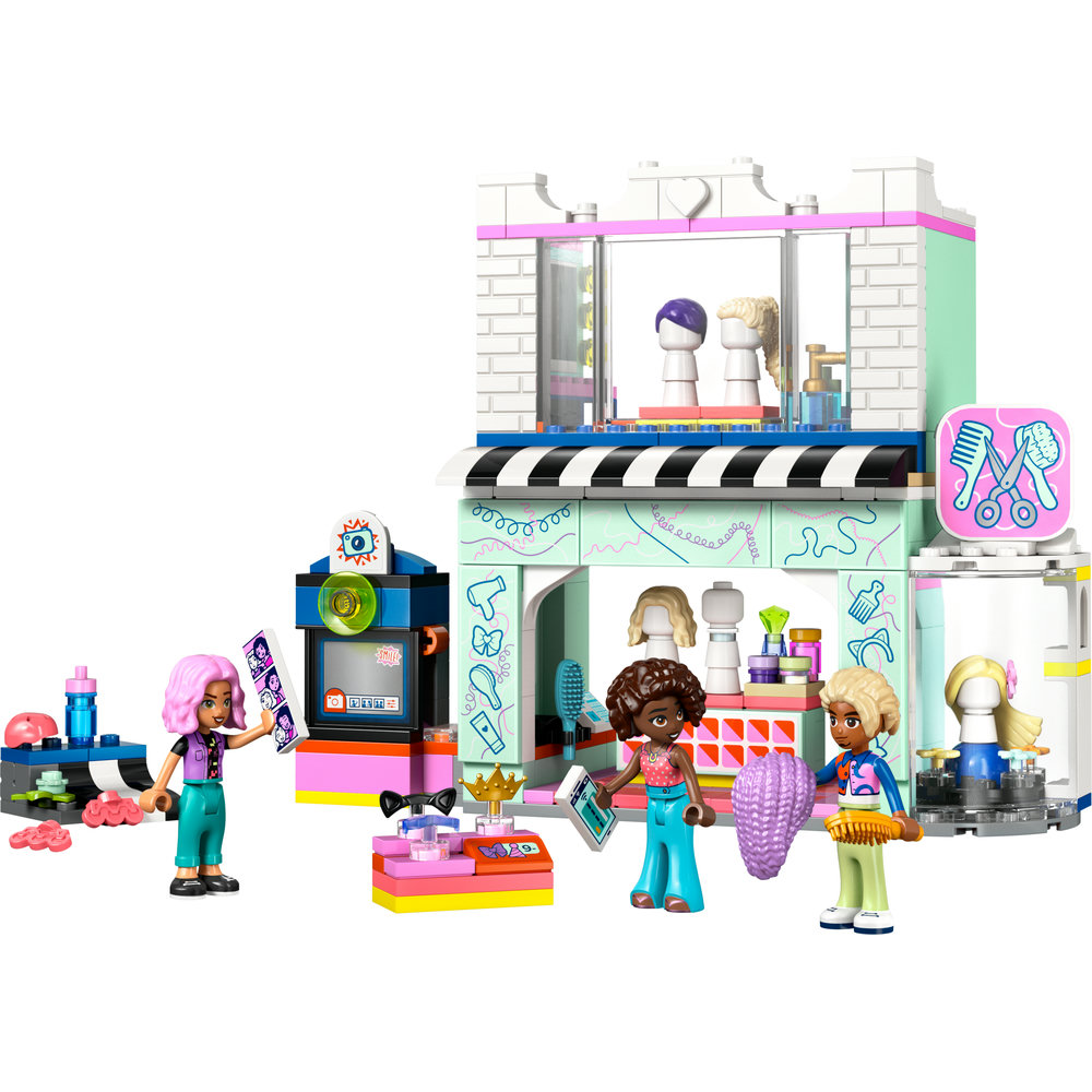 LEGO Friends Hair Salon and Accessories Shop Creative Pretend-Play Toy 42662 - Image 2