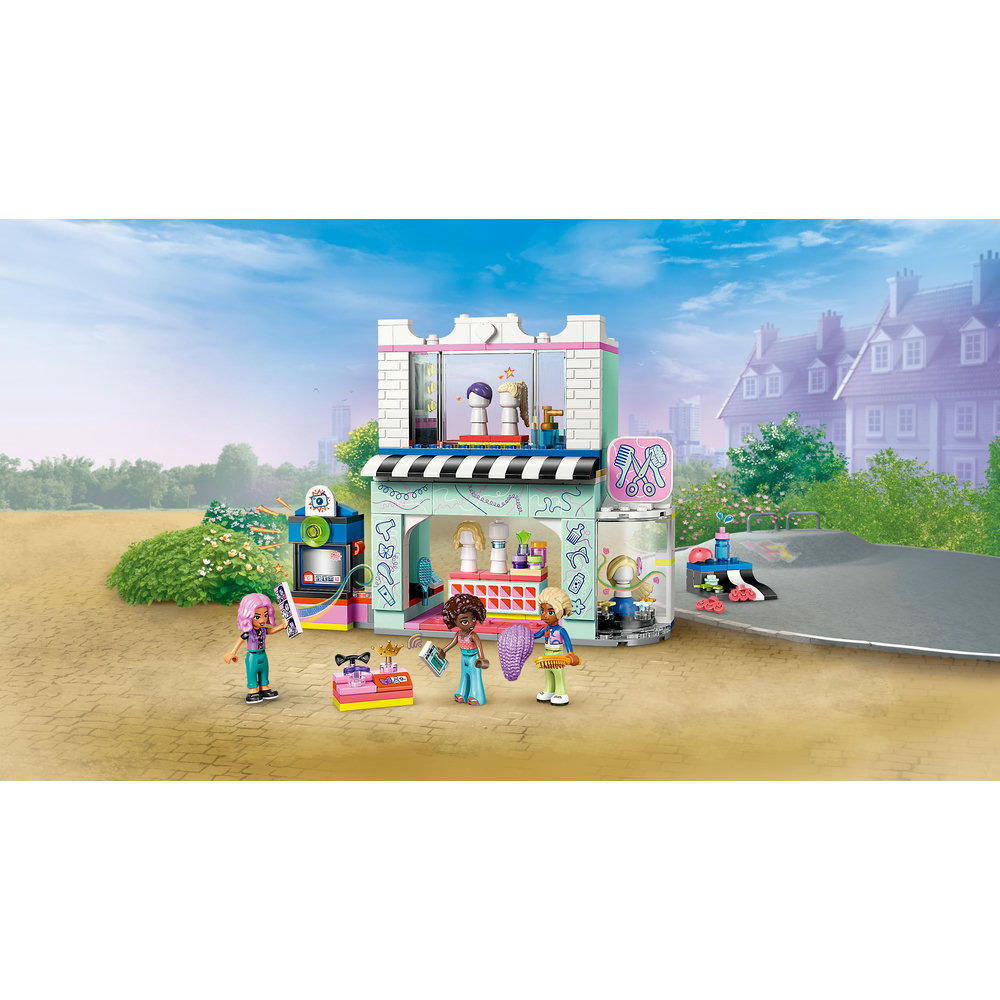 LEGO Friends Hair Salon and Accessories Shop Creative Pretend-Play Toy 42662 - Image 3