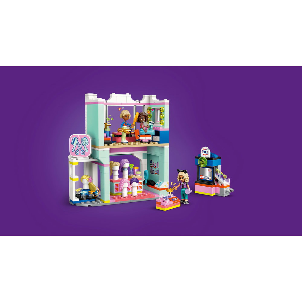 LEGO Friends Hair Salon and Accessories Shop Creative Pretend-Play Toy 42662 - Image 5