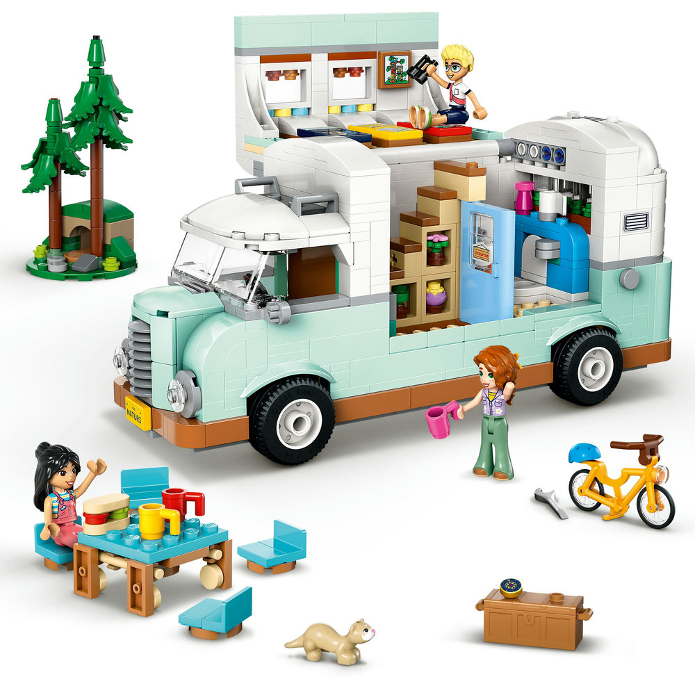 LEGO Friends Friendship Camper Van Adventure Role-Play Building Set 42663 - Image 10