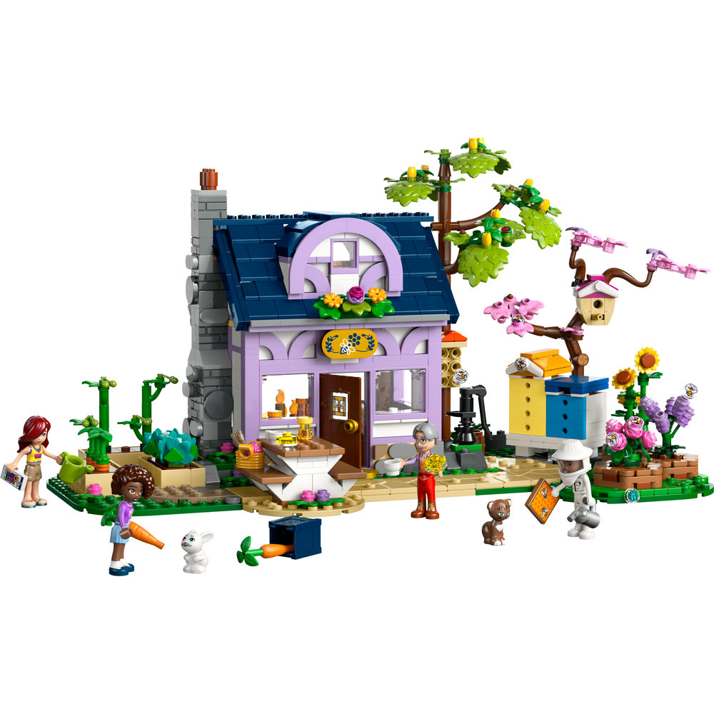 LEGO Friends Beekeepers’ House and Flower Garden Building Kit 42669 - Image 2