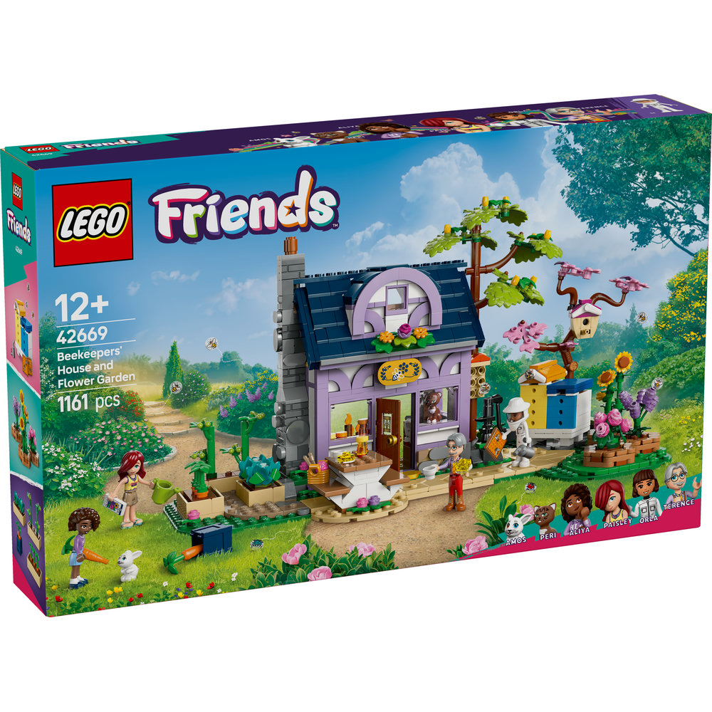 LEGO Friends Beekeepers’ House and Flower Garden Building Kit 42669 - Image 8