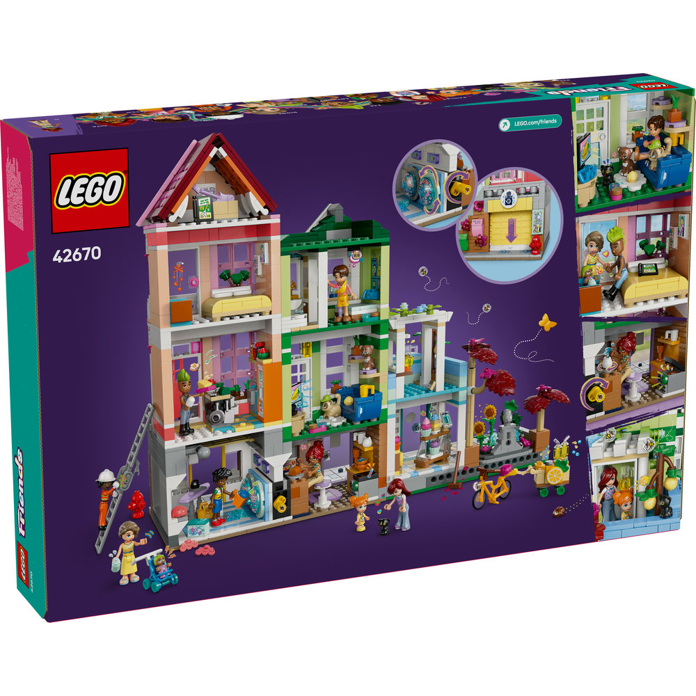 LEGO Friends Heartlake City Apartments and Shops Model Kit 42670 - Image 9