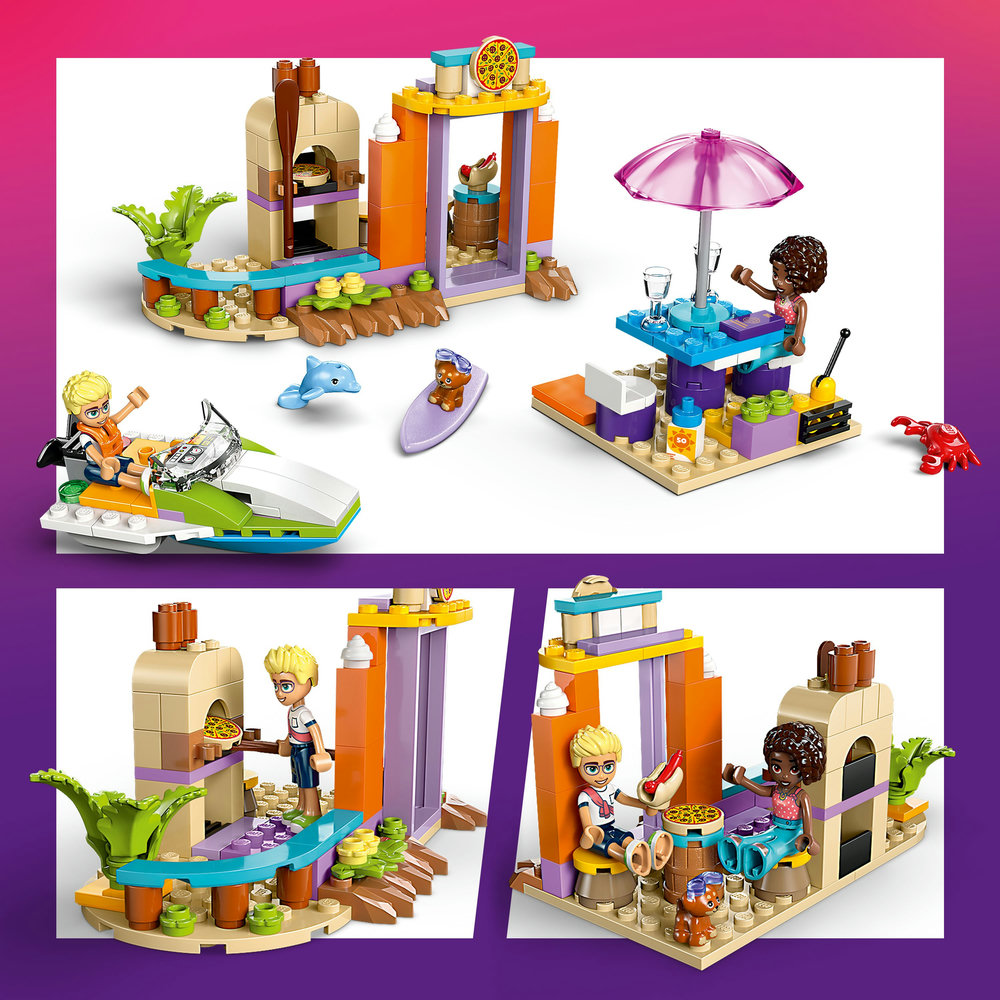 LEGO Friends Creative Beach and Travel Suitcase Buildable Toy Set 42672 - Image 10