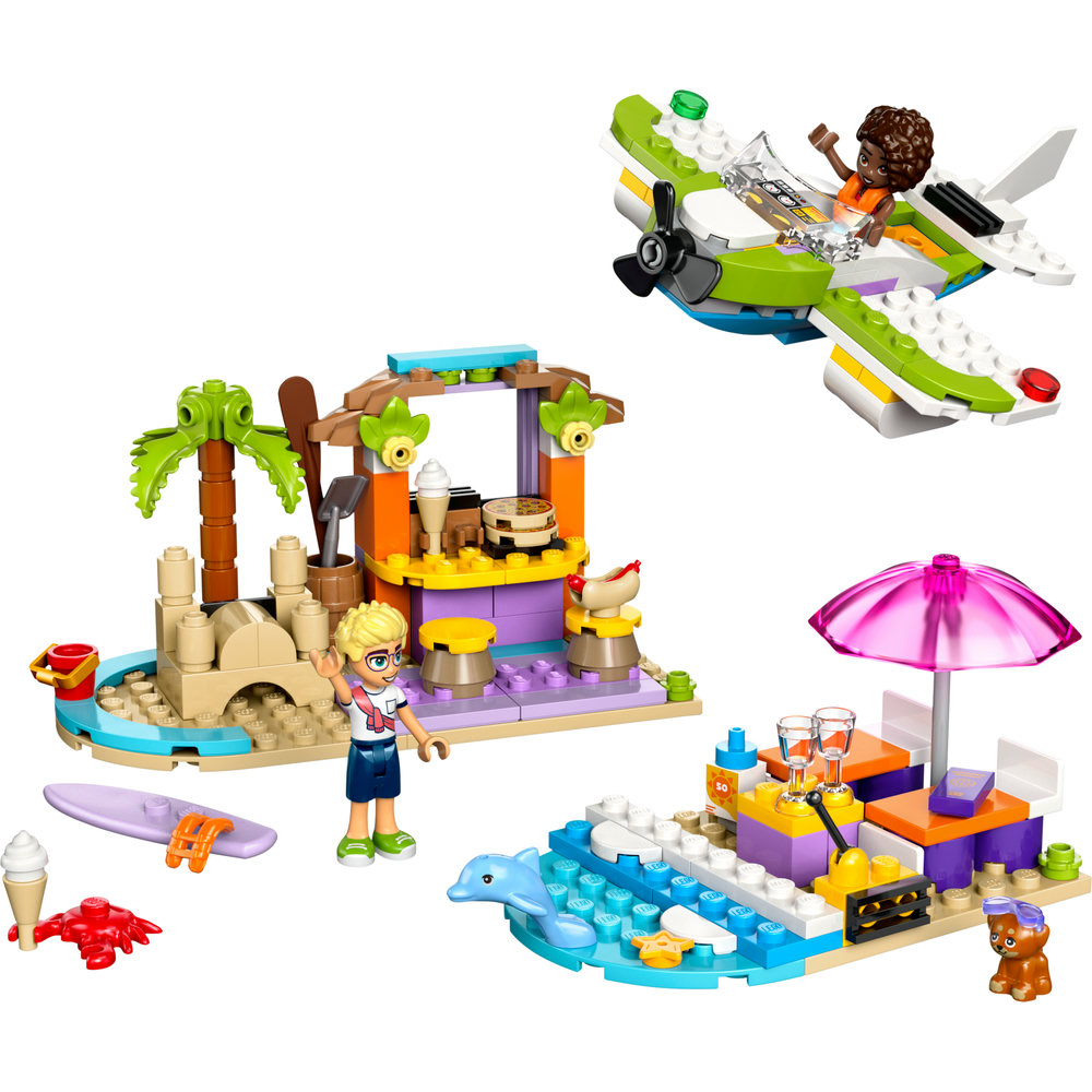 LEGO Friends Creative Beach and Travel Suitcase Buildable Toy Set 42672 - Image 2