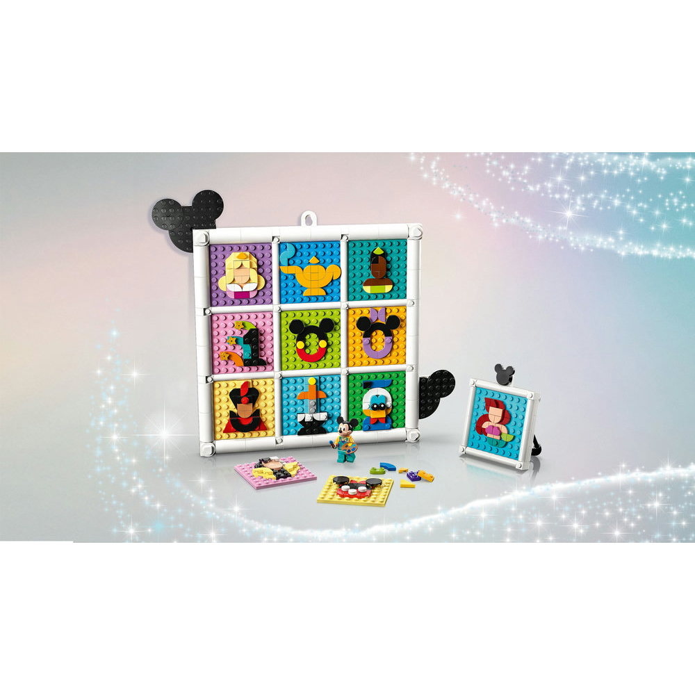LEGO Disney 100 Years of Disney Animation Icons 43221 Building Toy Set (1,022 Pcs) - Image 4