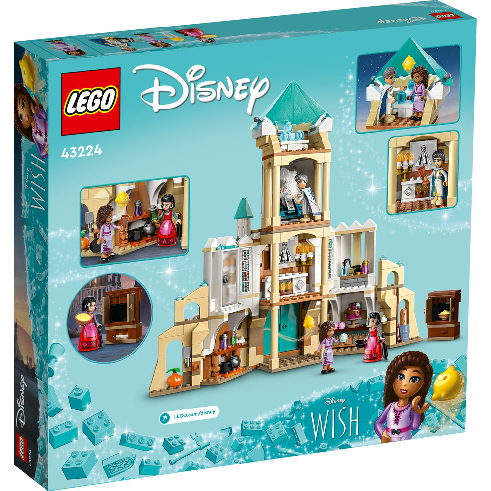 LEGO Disney King Magnifico’s Castle 43224 Building Toy Set (613 Pieces) - Image 9