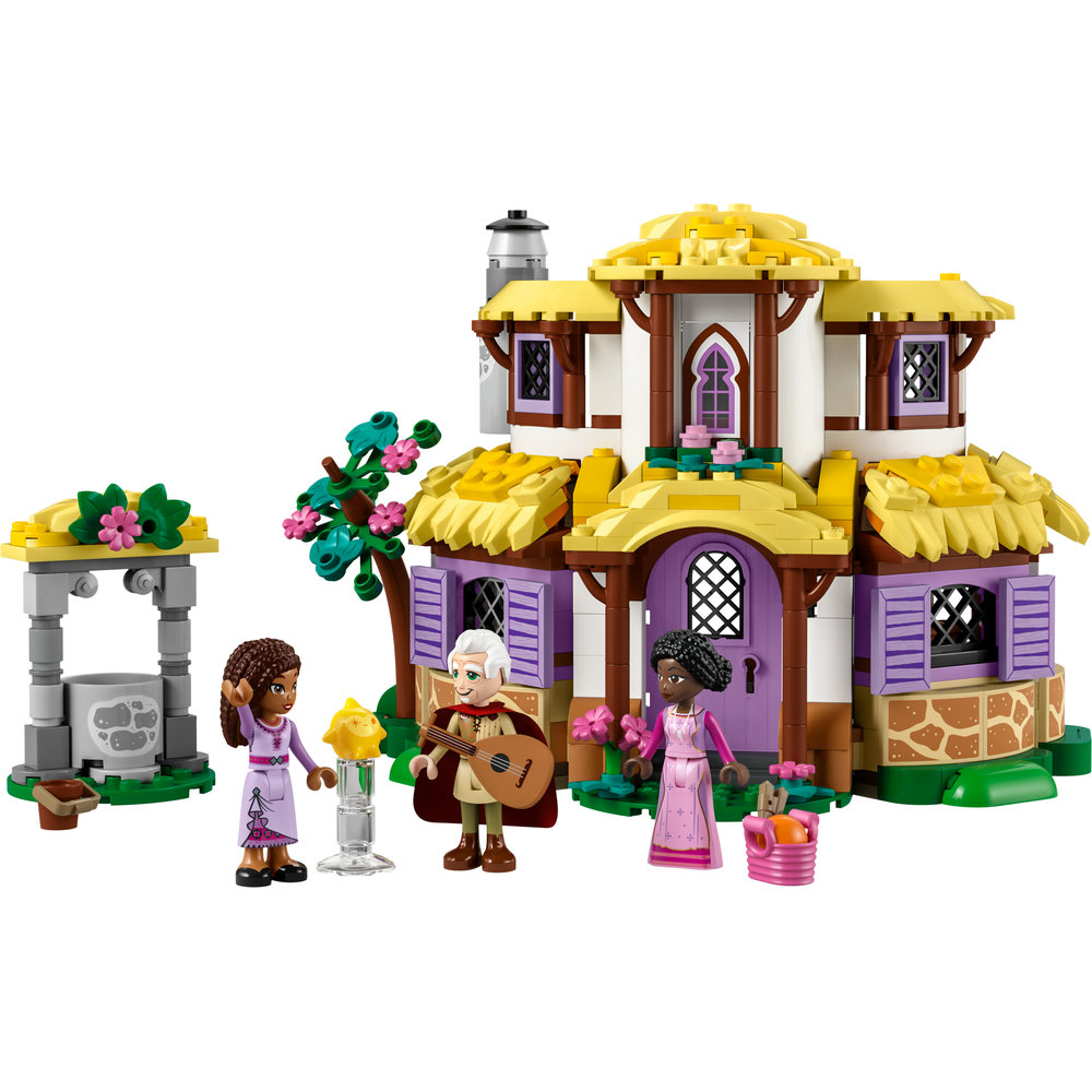 LEGO Disney Asha’s Cottage 43231 Building Toy Set (509 Pieces) - Image 2