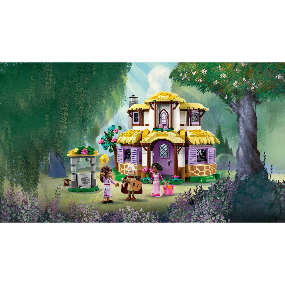 LEGO Disney Asha’s Cottage 43231 Building Toy Set (509 Pieces) - Image 3