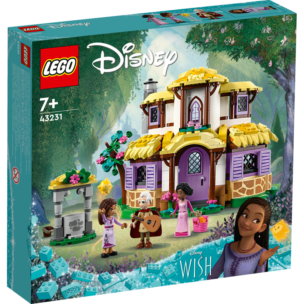 LEGO Disney Asha’s Cottage 43231 Building Toy Set (509 Pieces) - Image 8