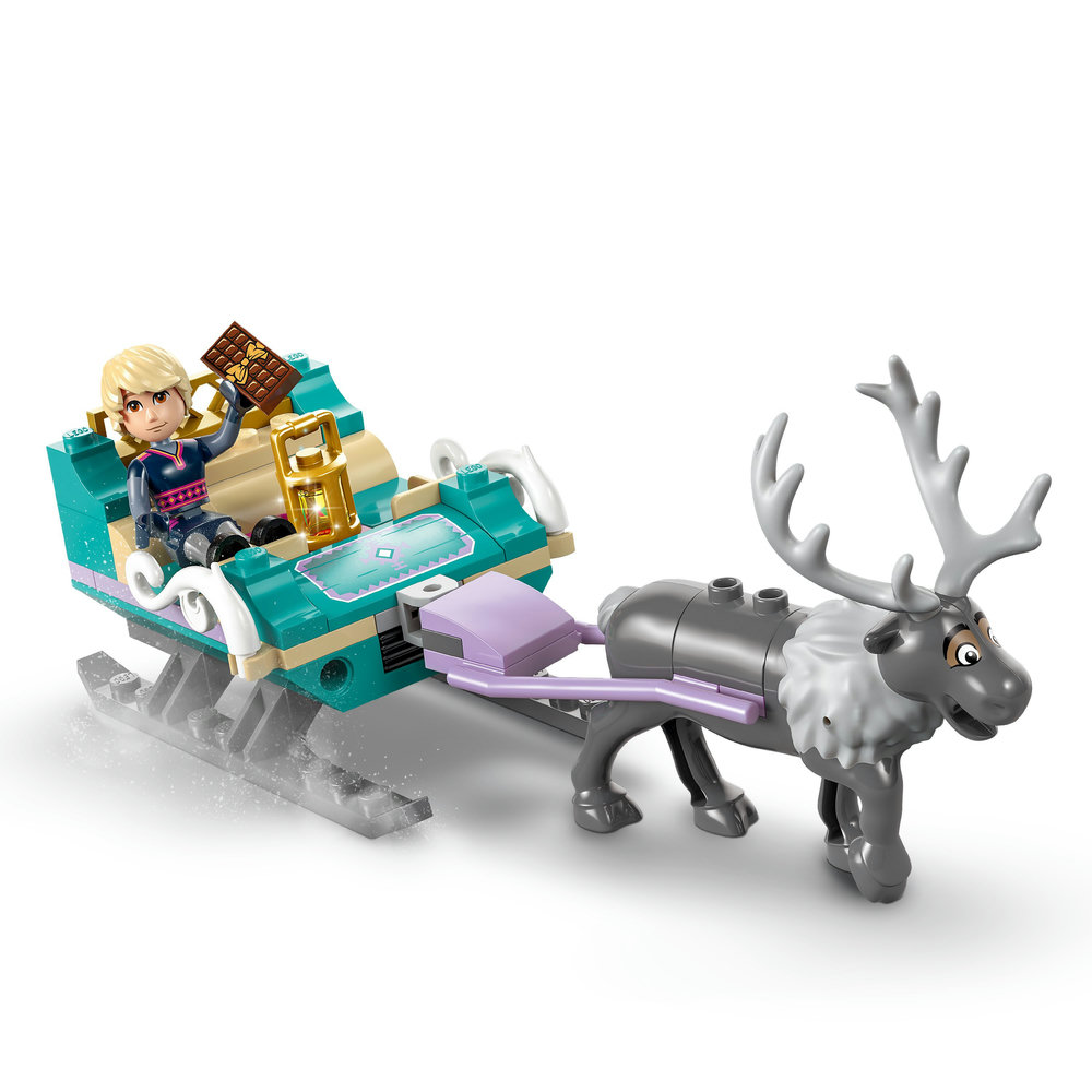 LEGO Disney Frozen Anna’s Sleigh Adventure Buildable Model Toy Kit 43256 - Image 10