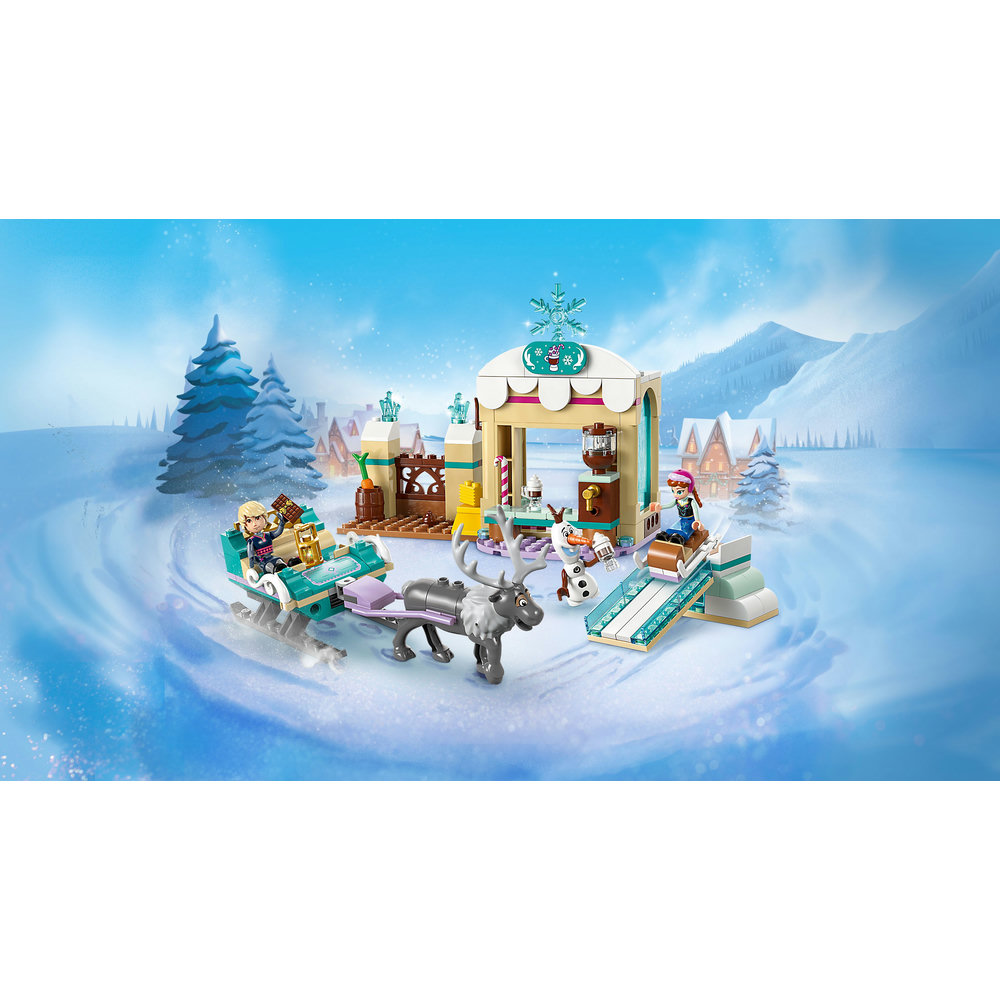 LEGO Disney Frozen Anna’s Sleigh Adventure Buildable Model Toy Kit 43256 - Image 3