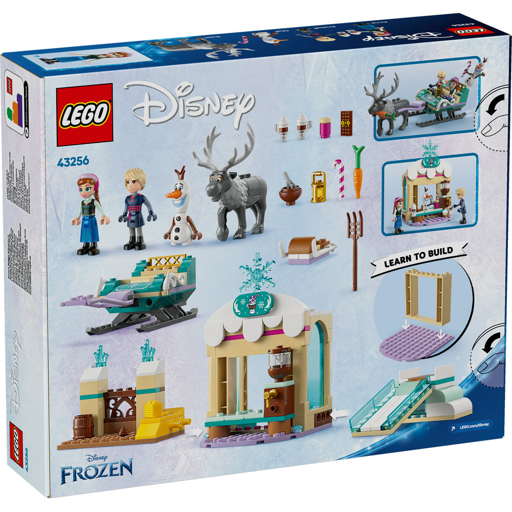 LEGO Disney Frozen Anna’s Sleigh Adventure Buildable Model Toy Kit 43256 - Image 9