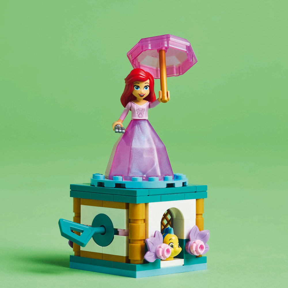 LEGO Disney Princess Twirling Ariel Building Kit and Fantasy Toy Model 43259 - Image 12
