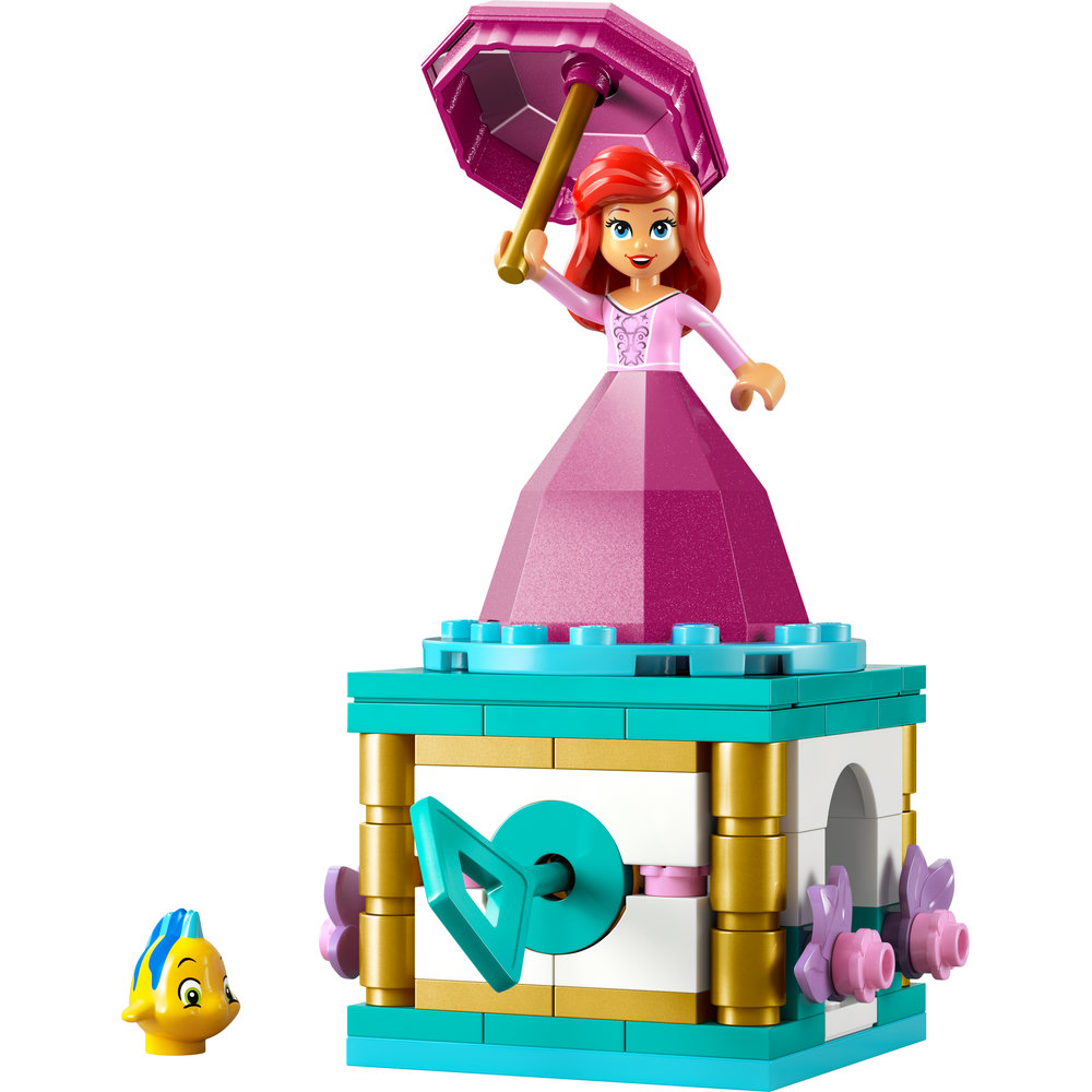 LEGO Disney Princess Twirling Ariel Building Kit and Fantasy Toy Model 43259 - Image 2