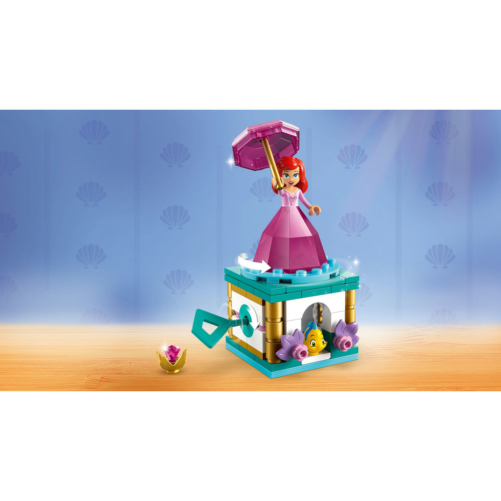 LEGO Disney Princess Twirling Ariel Building Kit and Fantasy Toy Model 43259 - Image 3
