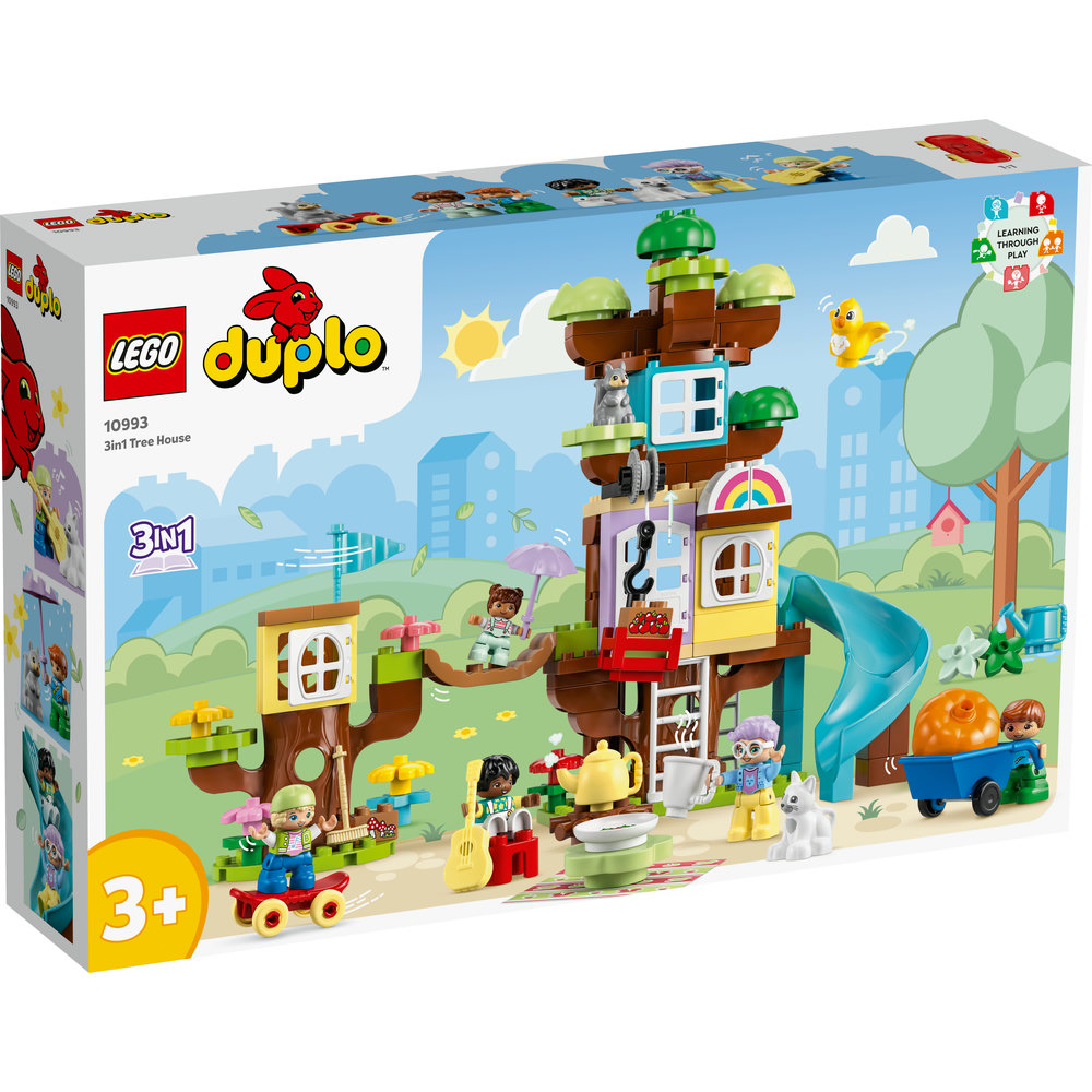 LEGO DUPLO 3in1 Tree House 10993 Building Toy Set (126 Pieces) - Image 1