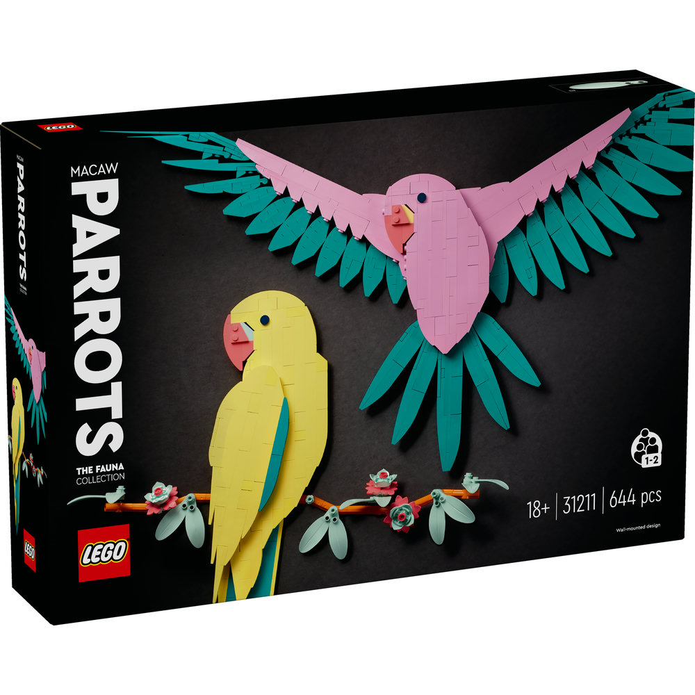 LEGO Art The Fauna Collection – Macaw Parrots 31211 - Image 6