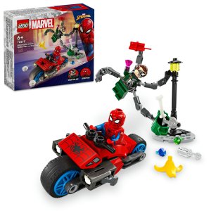 LEGO Marvel Super Heroes Motorcycle Chase: Spider-Man vs. Doc Ock 76275 - Image 1