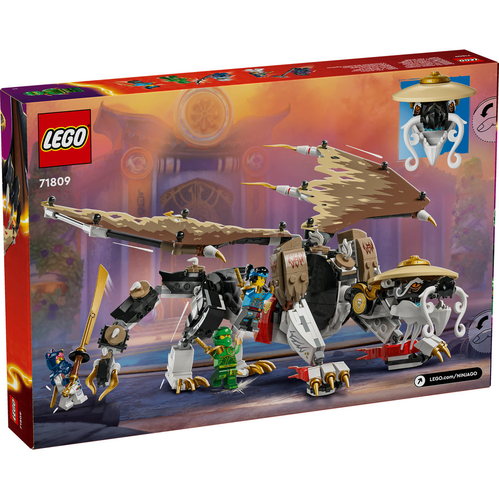 LEGO NINJAGO Egalt the Master Dragon Hero Toy 71809 - Image 9