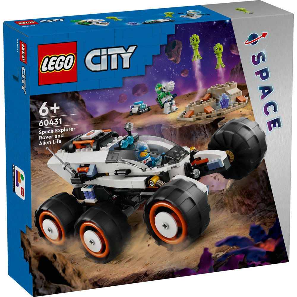 LEGO City Space Explorer Rover and Alien Life 60431 - Image 2