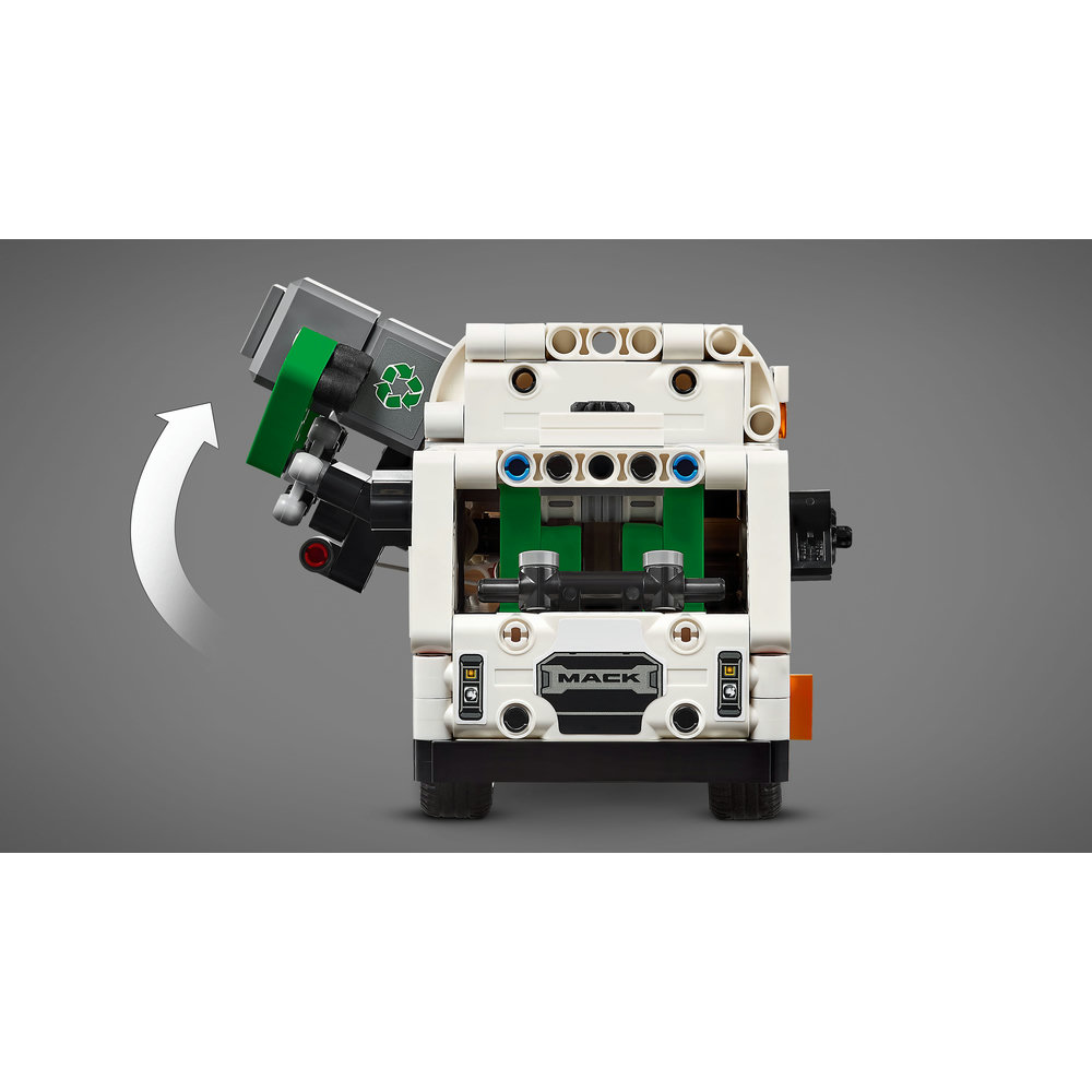 LEGO Technic Mack LR Electric Garbage Truck 42167 - Image 5