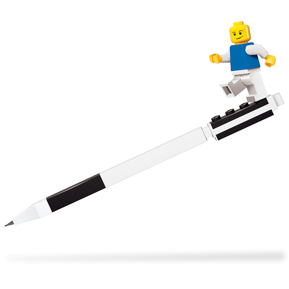 LEGO Iconic Writing Instrument - Mechanical Pencil with Minifigure - Image 2
